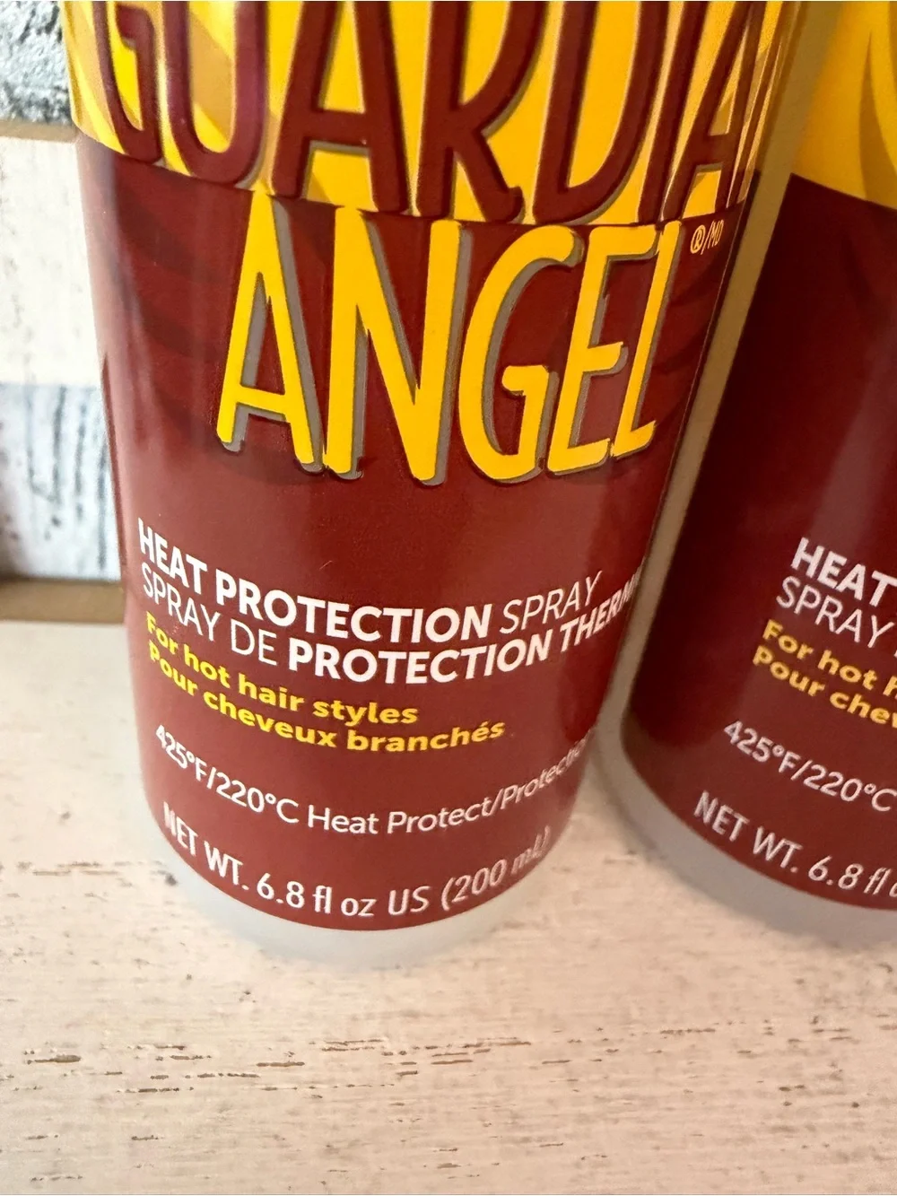 Schwarzkopf Got 2b GUARDIAN ANGEL Heat Protection Spray 425 Degrees Lot X2 Got2b